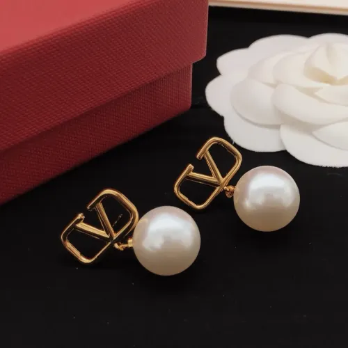 Replica Valentino Earrings For Women #1448303 $27.00 USD for Wholesale