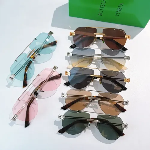 Replica Bottega Veneta AAA Quality Sunglasses #1448359 $56.00 USD for Wholesale