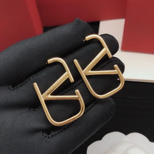 Replica Valentino Earrings For Women #1448383 $27.00 USD for Wholesale