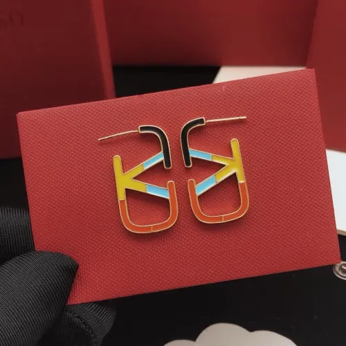 Replica Valentino Earrings For Women #1448386 $29.00 USD for Wholesale