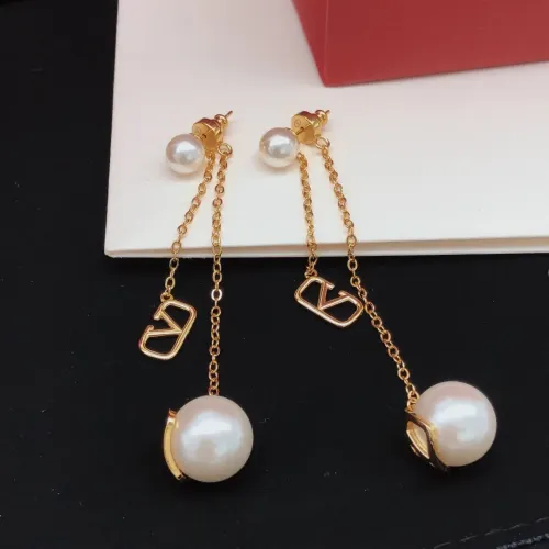 Replica Valentino Earrings For Women #1448387 $27.00 USD for Wholesale