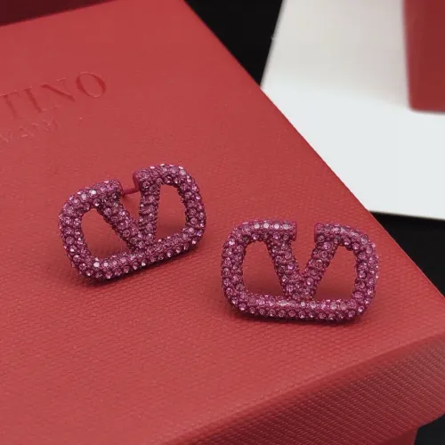 Replica Valentino Earrings For Women #1448389 $27.00 USD for Wholesale