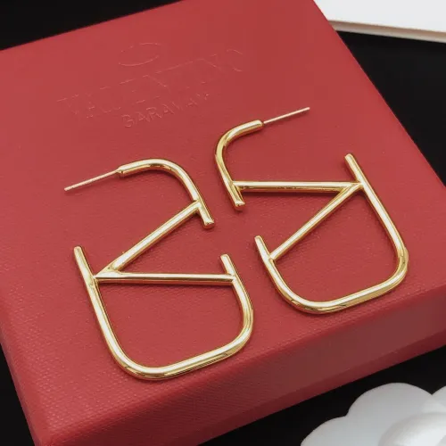 Replica Valentino Earrings For Women #1448393 $27.00 USD for Wholesale