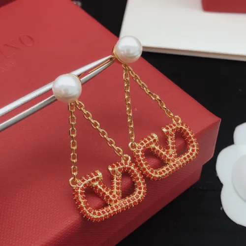Replica Valentino Earrings For Women #1448395 $29.00 USD for Wholesale