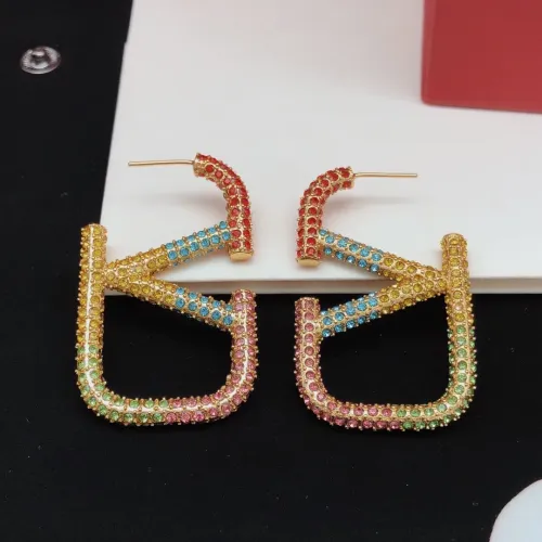 Replica Valentino Earrings For Women #1448401 $34.00 USD for Wholesale