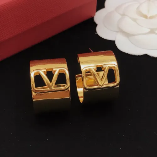 Replica Valentino Earrings For Women #1448404 $32.00 USD for Wholesale