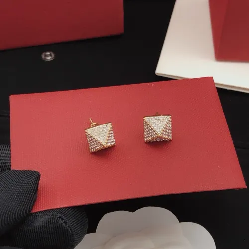 Replica Valentino Earrings For Women #1448412 $27.00 USD for Wholesale