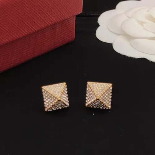 Replica Valentino Earrings For Women #1448412 $27.00 USD for Wholesale