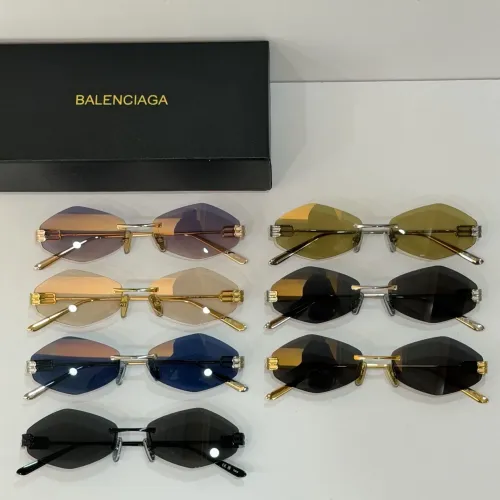 Replica Balenciaga AAA Quality Sunglasses #1448612 $64.00 USD for Wholesale