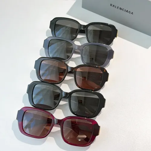 Replica Balenciaga AAA Quality Sunglasses #1448616 $60.00 USD for Wholesale