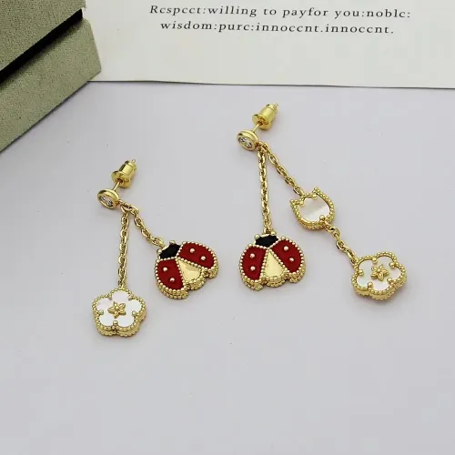 Replica Van Cleef & Arpels Earrings For Women #1448857 $27.00 USD for Wholesale