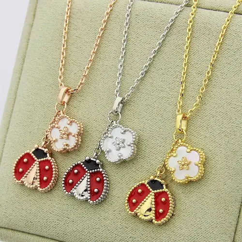 Replica Van Cleef & Arpels Necklaces For Women #1448860 $25.00 USD for Wholesale