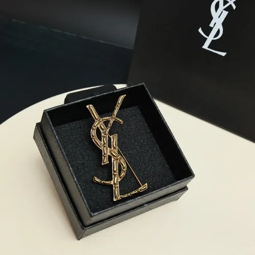 Replica Yves Saint Laurent Brooches For Women #1448864 $27.00 USD for Wholesale