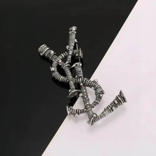 Replica Yves Saint Laurent Brooches For Women #1448867 $27.00 USD for Wholesale