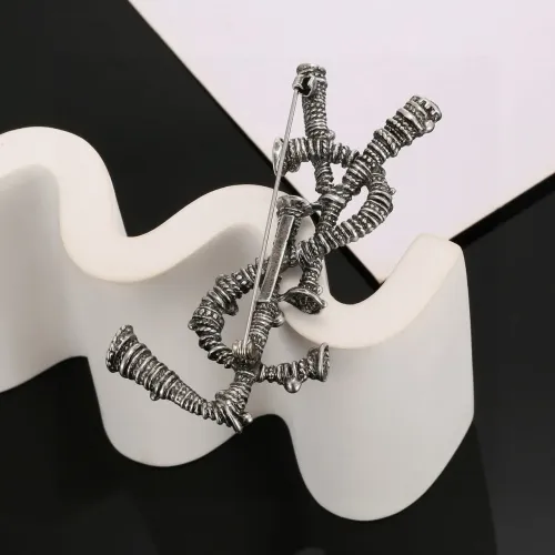 Replica Yves Saint Laurent Brooches For Women #1448867 $27.00 USD for Wholesale