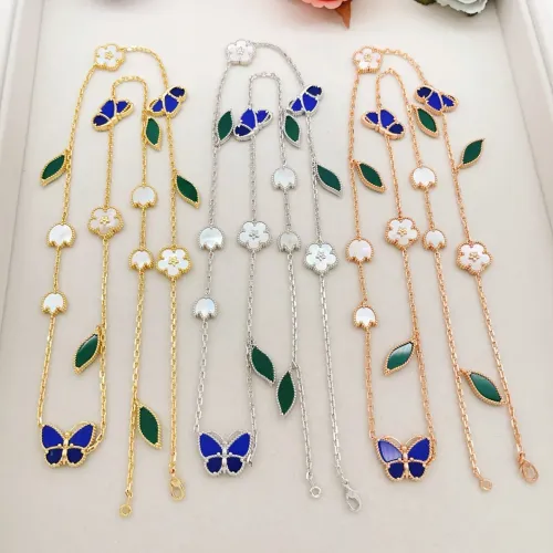 Replica Van Cleef & Arpels Necklaces For Women #1448979 $80.00 USD for Wholesale