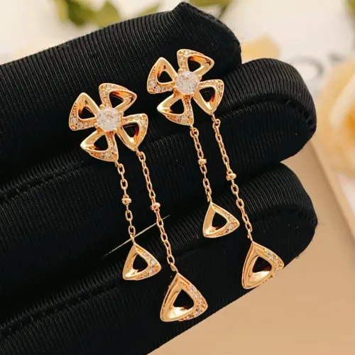 Replica Bvlgari Earrings For Women #1449327 $32.00 USD for Wholesale