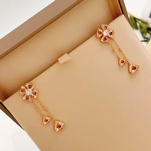 Replica Bvlgari Earrings For Women #1449327 $32.00 USD for Wholesale