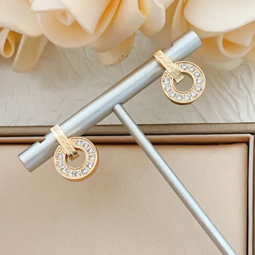Replica Bvlgari Earrings For Women #1449332 $32.00 USD for Wholesale