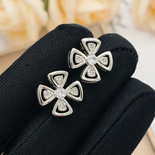 Replica Bvlgari Earrings For Women #1449343 $34.00 USD for Wholesale