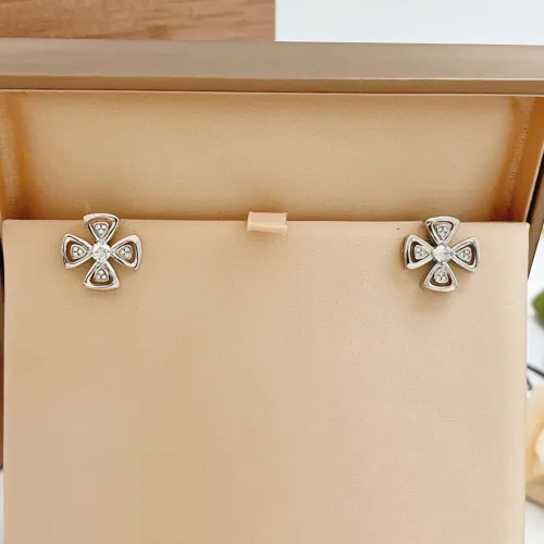Replica Bvlgari Earrings For Women #1449343 $34.00 USD for Wholesale