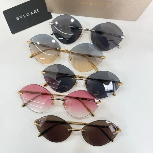 Replica Bvlgari AAA Quality Sunglasses #1449348 $60.00 USD for Wholesale