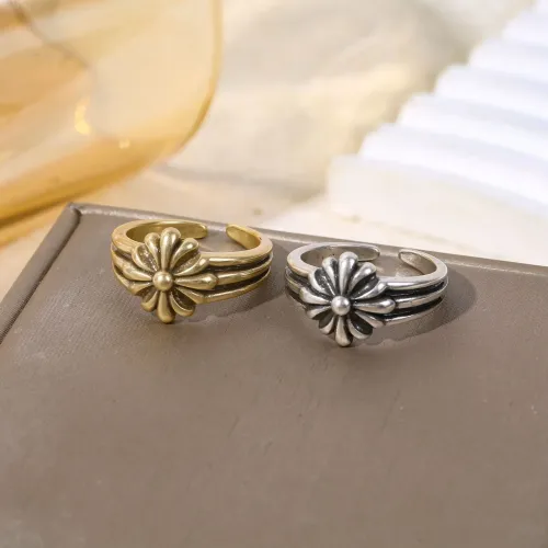 Replica Chrome Hearts Rings #1449388 $34.00 USD for Wholesale
