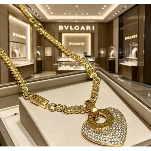 Replica Bvlgari Necklaces For Unisex #1449551 $45.00 USD for Wholesale
