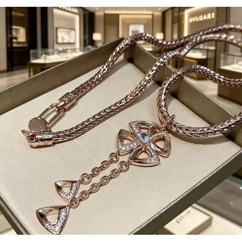 Replica Bvlgari Necklaces For Women #1449554 $56.00 USD for Wholesale