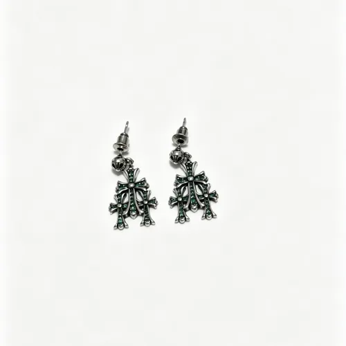 Replica Chrome Hearts Earrings For Unisex #1449720 $27.00 USD for Wholesale