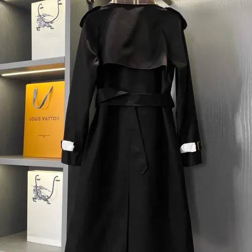 Replica Burberry Trench Coat Long Sleeved For Women #1449880 $162.00 USD for Wholesale