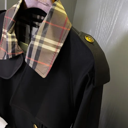 Replica Burberry Trench Coat Long Sleeved For Women #1449880 $162.00 USD for Wholesale
