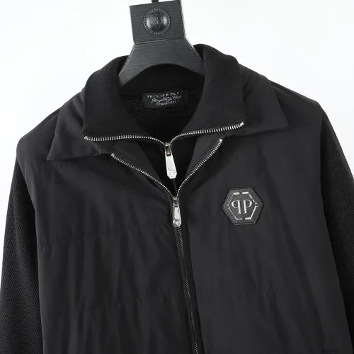 Replica Philipp Plein PP Jackets Long Sleeved For Men #1449928 $85.00 USD for Wholesale