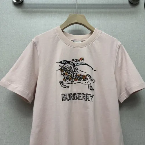 Replica Burberry T-Shirts Short Sleeved For Women #1450022 $76.00 USD for Wholesale