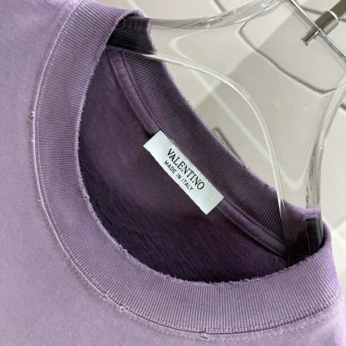 Replica Valentino T-Shirts Short Sleeved For Unisex #1450117 $42.00 USD for Wholesale