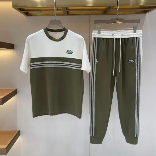 Balenciaga Fashion Tracksuits Short Sleeved For Men #1450187