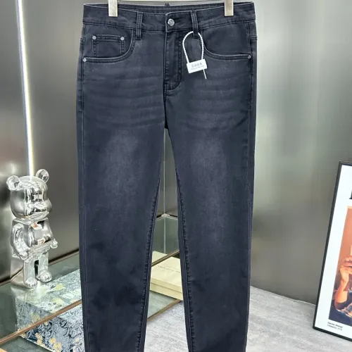 Replica LOEWE Jeans For Men #1450394 $82.00 USD for Wholesale