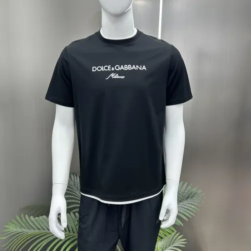 Replica Dolce & Gabbana D&G T-Shirts Short Sleeved For Men #1450400 $80.00 USD for Wholesale