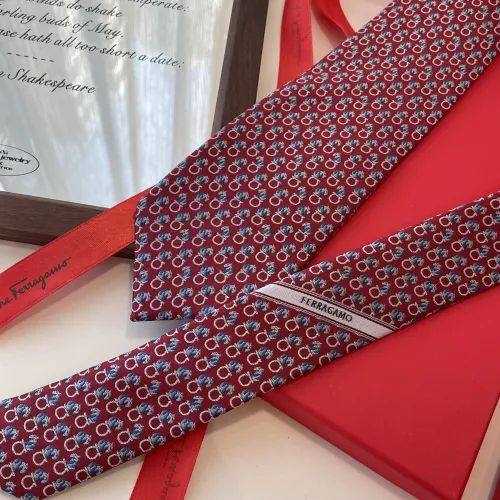 Replica Salvatore Ferragamo Necktie For Men #1450402 $34.00 USD for Wholesale