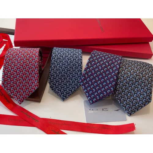 Replica Salvatore Ferragamo Necktie For Men #1450403 $34.00 USD for Wholesale