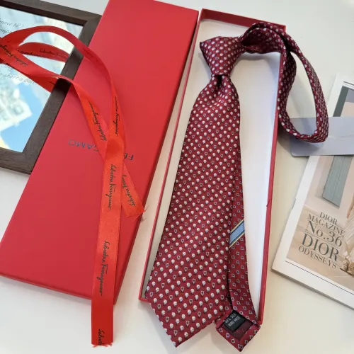 Replica Salvatore Ferragamo Necktie For Men #1450407 $34.00 USD for Wholesale
