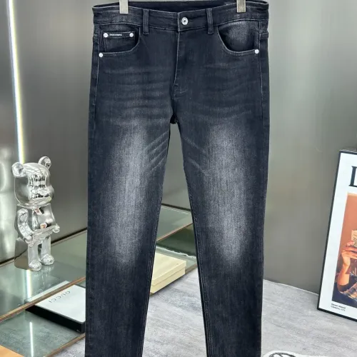 Replica Dolce & Gabbana D&G Jeans For Men #1450414 $80.00 USD for Wholesale