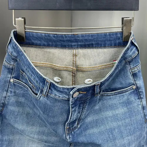 Replica LOEWE Jeans For Men #1450422 $82.00 USD for Wholesale