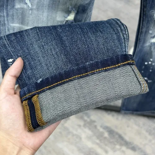 Replica Dsquared Jeans For Men #1450426 $80.00 USD for Wholesale