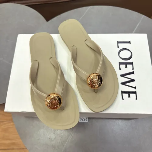 Replica LOEWE Slippers For Women #1450468 $64.00 USD for Wholesale