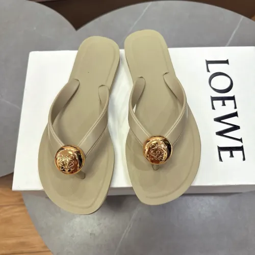 Replica LOEWE Slippers For Women #1450468 $64.00 USD for Wholesale