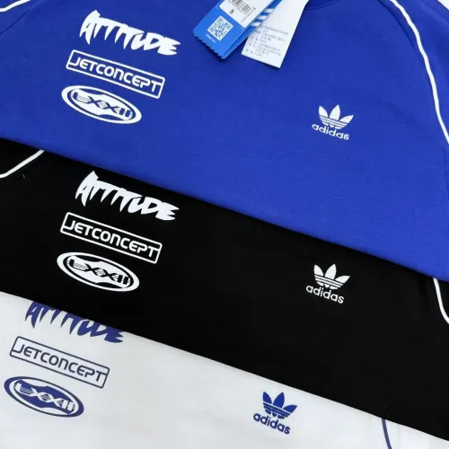 Replica Adidas T-Shirts Short Sleeved For Unisex #1450470 $32.00 USD for Wholesale