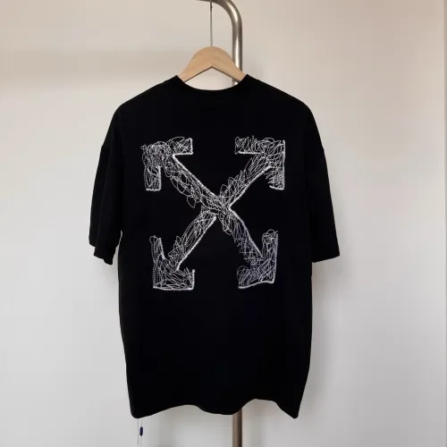 Off-White T-Shirts Short Sleeved For Unisex #1450493