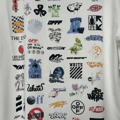 Replica Off-White T-Shirts Short Sleeved For Unisex #1450498 $42.00 USD for Wholesale
