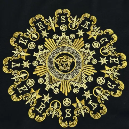 Replica Versace T-Shirts Short Sleeved For Men #1450536 $82.00 USD for Wholesale